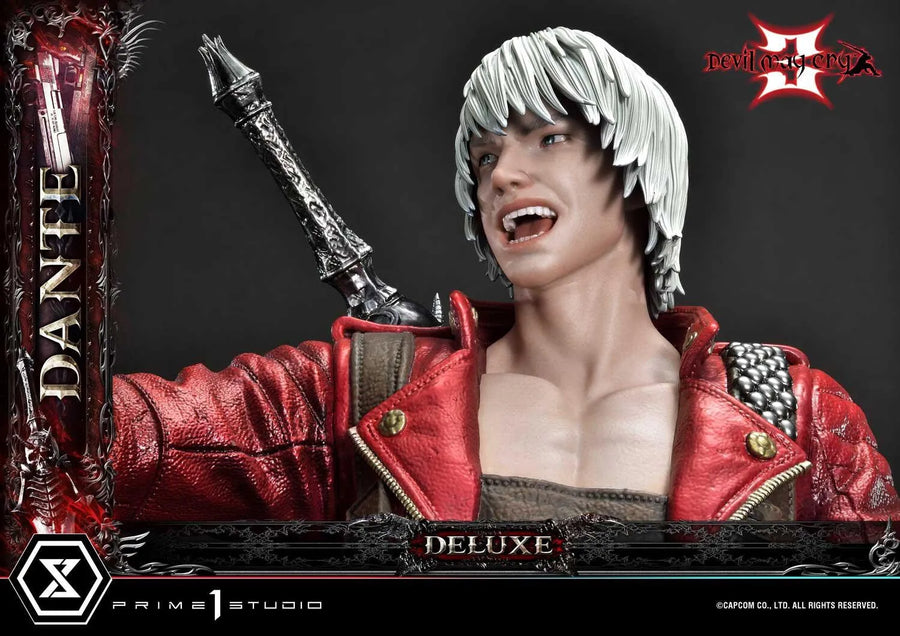 Devil May Cry 3 - Dante Sparda - Ultimate Premium Masterline - UPMDMC3-01DX - 1/4 - DX Version (Prime 1 Studio)ㅤ – Prime 1 Studio – ActionFigureBrasil