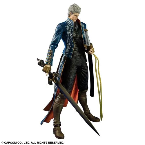 Devil May Cry 3 - Vergil Sparda - Play Arts Kai (Square Enix)ㅤ – Square Enix – ActionFigureBrasil