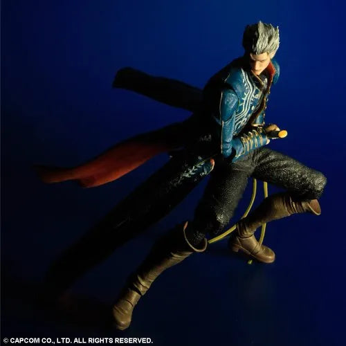 Devil May Cry 3 - Vergil Sparda - Play Arts Kai (Square Enix)ㅤ – Square Enix – ActionFigureBrasil
