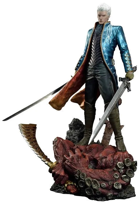 Devil May Cry 3 - Vergil Sparda - Ultimate Premium Masterline UPMDMC3-02DX - 1/4 - DX Version (Prime 1 Studio)ㅤ – Prime 1 Studio – ActionFigureBrasil