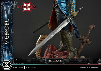 Devil May Cry 3 - Vergil Sparda - Ultimate Premium Masterline UPMDMC3-02DX - 1/4 - DX Version (Prime 1 Studio)ㅤ – Prime 1 Studio – ActionFigureBrasil — detalhe do produto