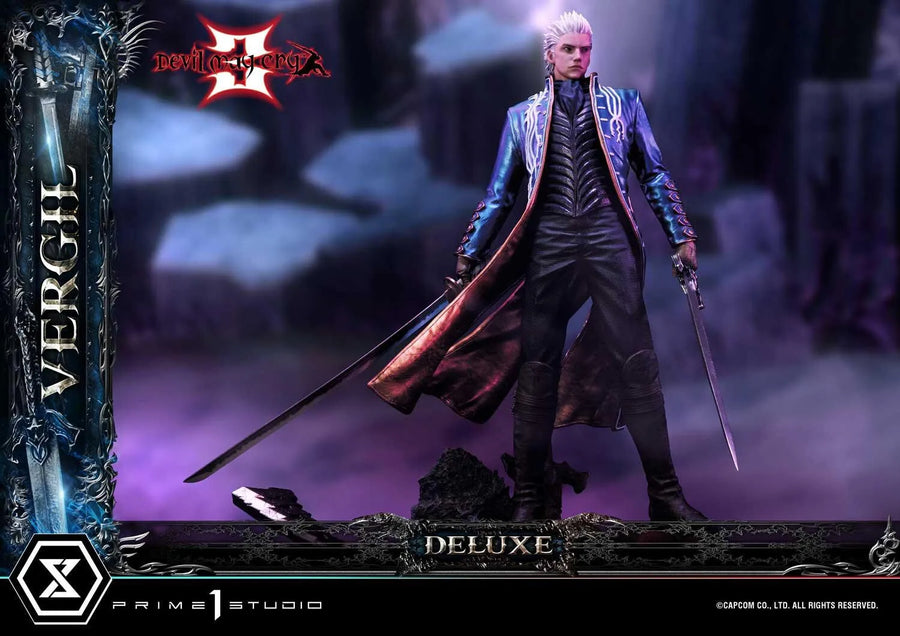 Devil May Cry 3 - Vergil Sparda - Ultimate Premium Masterline UPMDMC3-02DX - 1/4 - DX Version (Prime 1 Studio)ㅤ – Prime 1 Studio – ActionFigureBrasil