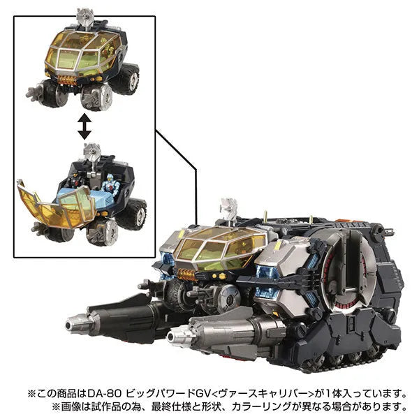 Diaclone - DA-80 - Big Powered GV - Verse Caliber (Takara Tomy)ㅤ – Takara Tomy – ActionFigureBrasil