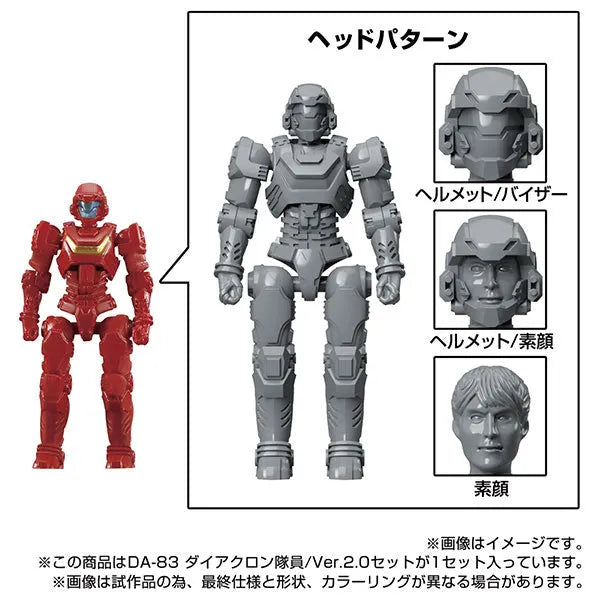 Diaclone DA-83 Diaclone Crew/Ver. 2.0 Setㅤ – Takara Tomy – ActionFigureBrasil