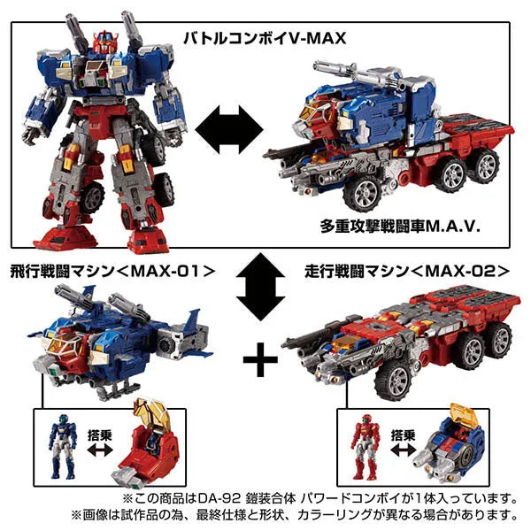Diaclone - DA-92 - Gaisou Gattai - Powered Convoy (Takara Tomy)ㅤ – Takara Tomy – ActionFigureBrasil