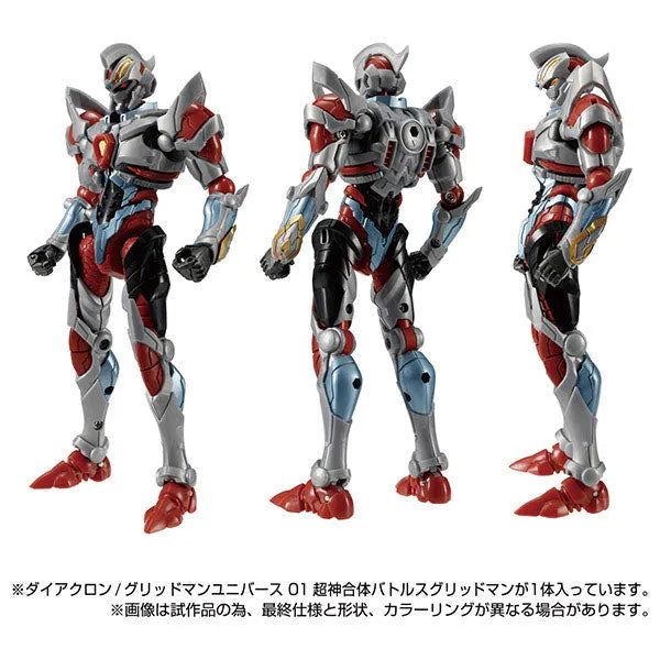 Diaclone / Gridman Universe 01 Choushin Gattai Battles Gridmanㅤ – Takara Tomy – ActionFigureBrasil