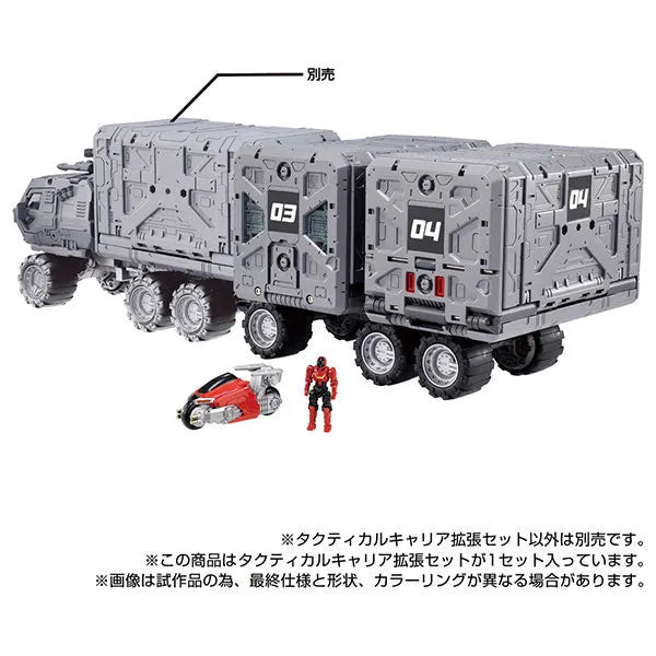 Diaclone Tactical Carrier Expansion Setㅤ – Takara Tomy – ActionFigureBrasil