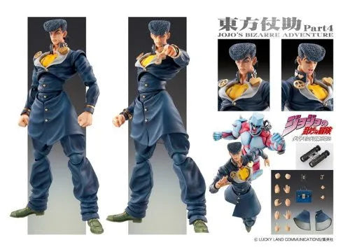 Diamond Is Not Crash - Jojo no Kimyou na Bouken - Higashikata Josuke - Super Action Statue #15 (Medicos Entertainment)ㅤ – Medicos Entertainment – ActionFigureBrasil