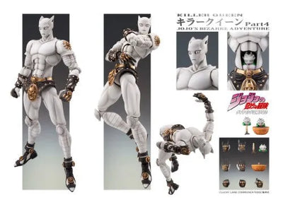Diamond Is Not Crash - Jojo no Kimyou na Bouken - Killer Queen - Stray Cat - Super Action Statue #16 (Medicos Entertainment)ㅤ – Medicos Entertainment – ActionFigureBrasil — ambientada