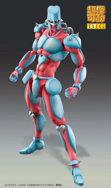 Diamond wa Kudakenai - Jojo no Kimyou na Bouken - Crazy Diamond - Super Action Statue BIG (Medicos Entertainment)ㅤ – Medicos Entertainment – ActionFigureBrasil — com base expositora
