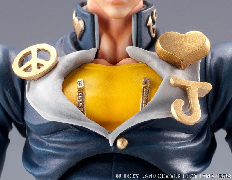 Diamond wa Kudakenai - Jojo no Kimyou na Bouken - Higashikata Josuke - Super Action Statue #15 (Medicos Entertainment)ㅤ – Medicos Entertainment – ActionFigureBrasil