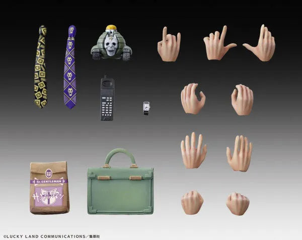 Diamond wa Kudakenai - Jojo no Kimyou na Bouken - Kawajiri Kousaku Kira - Kira Yoshikage - Sheer Heart Attack - Super Action Statue #26 - Second - 2023 Re-release (Medicos Entertainment)ㅤ – Medicos Entertainment – ActionFigureBrasil