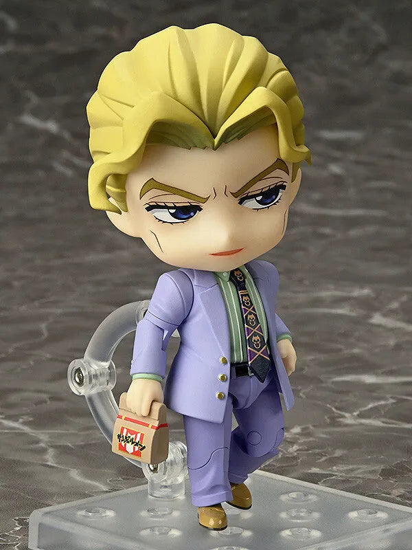 Diamond wa Kudakenai - Jojo no Kimyou na Bouken - Kira Yoshikage - Sheer Heart Attack - Nendoroid #2163 (Good Smile Company, Medicos Entertainment)ㅤ – Good Smile Company – ActionFigureBrasil