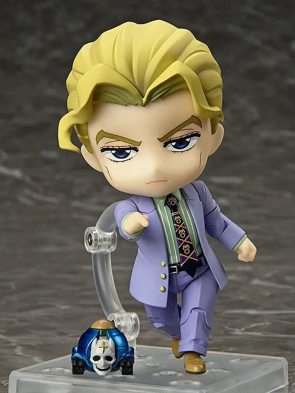 Diamond wa Kudakenai - Jojo no Kimyou na Bouken - Kira Yoshikage - Sheer Heart Attack - Nendoroid #2163 (Good Smile Company, Medicos Entertainment)ㅤ – Good Smile Company – ActionFigureBrasil