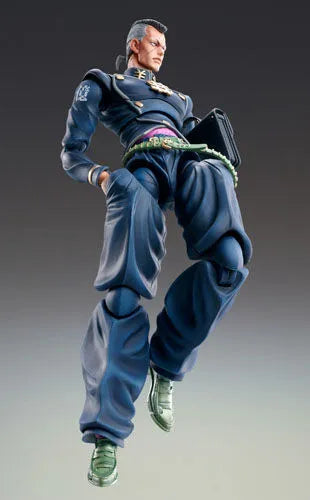 Diamond wa Kudakenai - Jojo no Kimyou na Bouken - Nijimura Okuyasu - Super Action Statue #22 - 2023 Re-release (Medicos Entertainment)ㅤ – Medicos Entertainment – ActionFigureBrasil — detalhe do produto