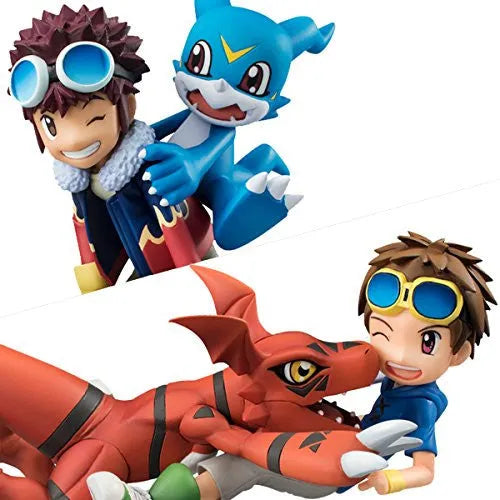 Digimon Adventure 02 - Motomiya Daisuke - Veemon - Guilmon - Takato Matsuda - G.E.M. - Setㅤ – Bandai – ActionFigureBrasil
