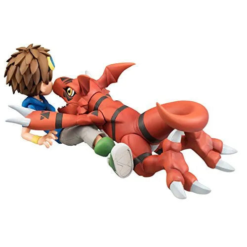 Digimon Adventure 02 - Motomiya Daisuke - Veemon - Guilmon - Takato Matsuda - G.E.M. - Setㅤ – Bandai – ActionFigureBrasil