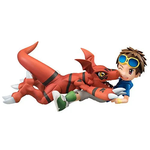 Digimon Adventure 02 - Motomiya Daisuke - Veemon - Guilmon - Takato Matsuda - G.E.M. - Setㅤ – Bandai – ActionFigureBrasil