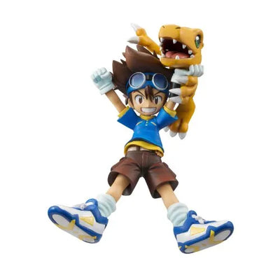 Digimon Adventure - Agumon - Yagami Taichi - G.E.M. - 1/10 (MegaHouse)ㅤ – MegaHouse – ActionFigureBrasil