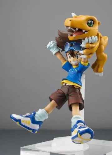 Digimon Adventure - Agumon - Yagami Taichi - G.E.M. - 1/10 (MegaHouse)ㅤ – MegaHouse – ActionFigureBrasil