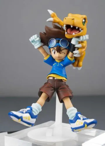 Digimon Adventure - Agumon - Yagami Taichi - G.E.M. - 1/10 (MegaHouse)ㅤ – MegaHouse – ActionFigureBrasil