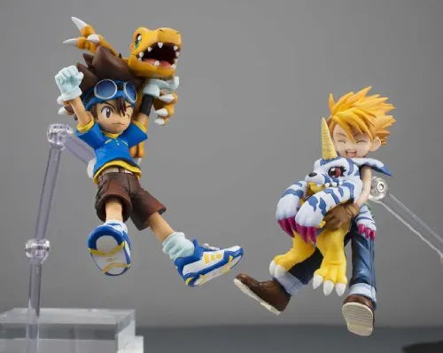 Digimon Adventure - Agumon - Yagami Taichi - G.E.M. - 1/10 (MegaHouse)ㅤ – MegaHouse – ActionFigureBrasil
