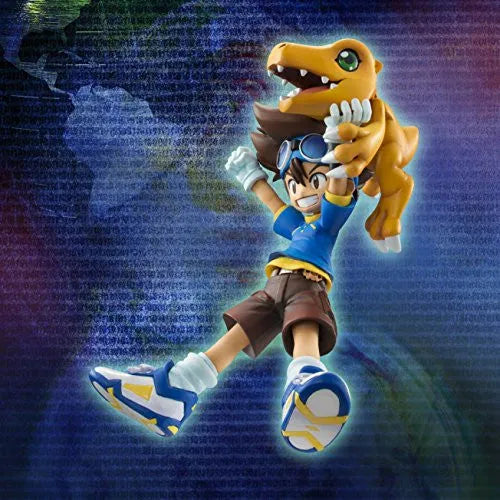 Digimon Adventure - Agumon - Yagami Taichi - G.E.M. - 1/10 - Re-release (MegaHouse)ㅤ – MegaHouse – ActionFigureBrasil