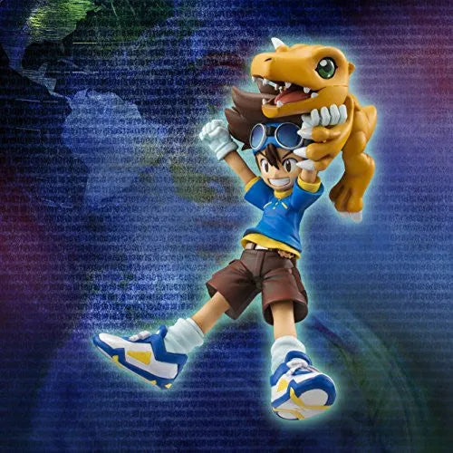 Digimon Adventure - Agumon - Yagami Taichi - G.E.M. - 1/10 - Re-release (MegaHouse)ㅤ – MegaHouse – ActionFigureBrasil