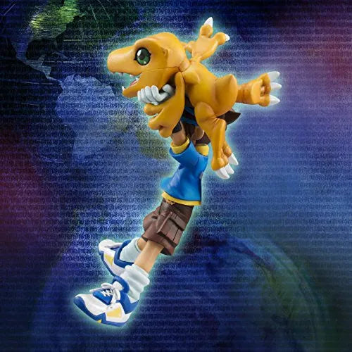 Digimon Adventure - Agumon - Yagami Taichi - G.E.M. - 1/10 - Re-release (MegaHouse)ㅤ – MegaHouse – ActionFigureBrasil