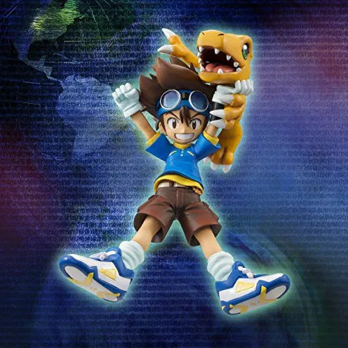 Digimon Adventure - Agumon - Yagami Taichi - G.E.M. - 1/10 - Re-release (MegaHouse)ㅤ – MegaHouse – ActionFigureBrasil