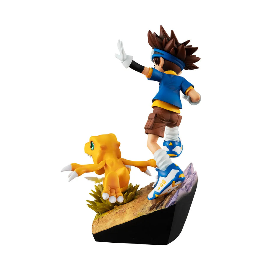Digimon Adventure - Agumon - Yagami Taichi - G.E.M. - 20th Anniversary - 2022 Re-release (MegaHouse) (Shop Exclusive)ㅤ – MegaHouse – ActionFigureBrasil