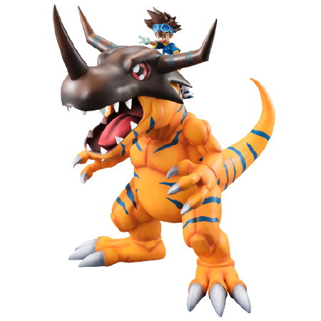 Digimon Adventure - Greymon - Yagami Taichi - G.E.M. - 2022 Re-release (MegaHouse) [Shop Exclusive]ㅤ – MegaHouse – ActionFigureBrasil