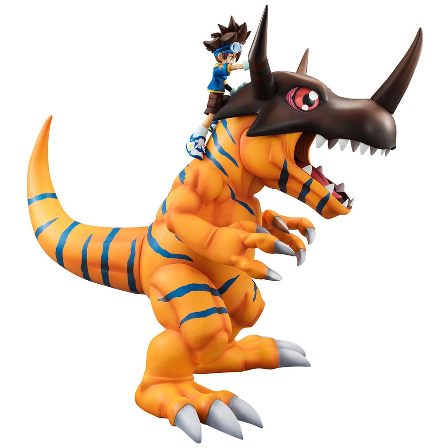 Digimon Adventure - Greymon - Yagami Taichi - G.E.M. - 2022 Re-release (MegaHouse) [Shop Exclusive]ㅤ – MegaHouse – ActionFigureBrasil