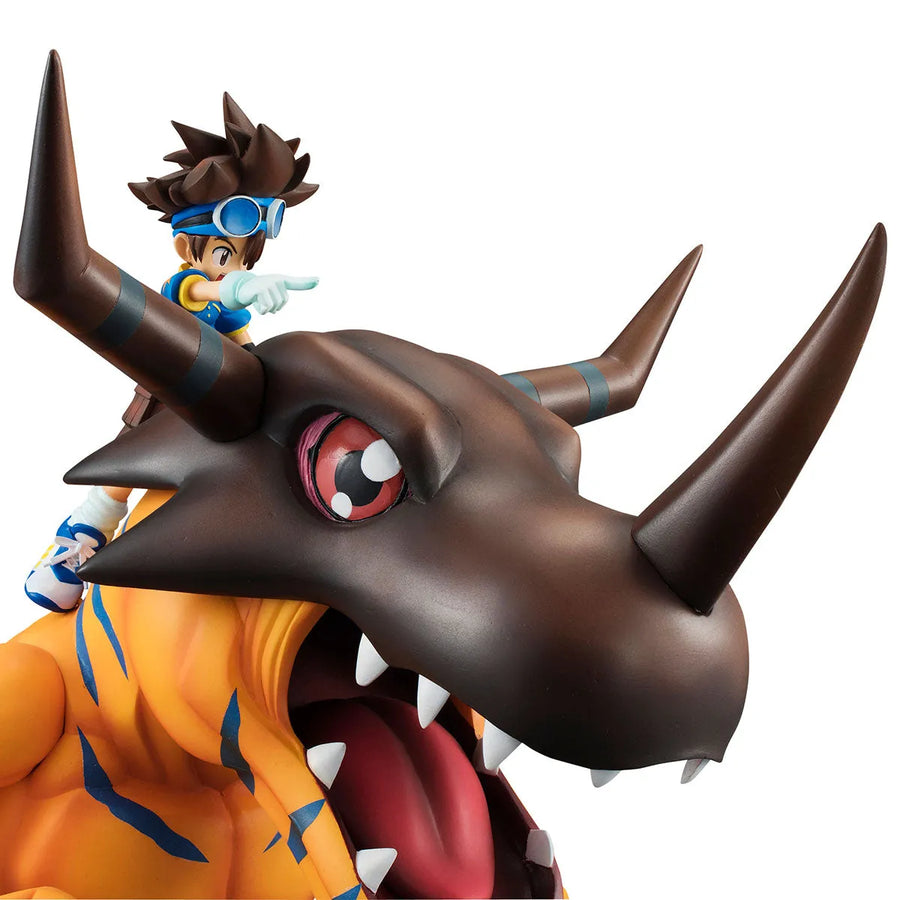 Digimon Adventure - Greymon - Yagami Taichi - G.E.M. - 2022 Re-release (MegaHouse) [Shop Exclusive]ㅤ – MegaHouse – ActionFigureBrasil