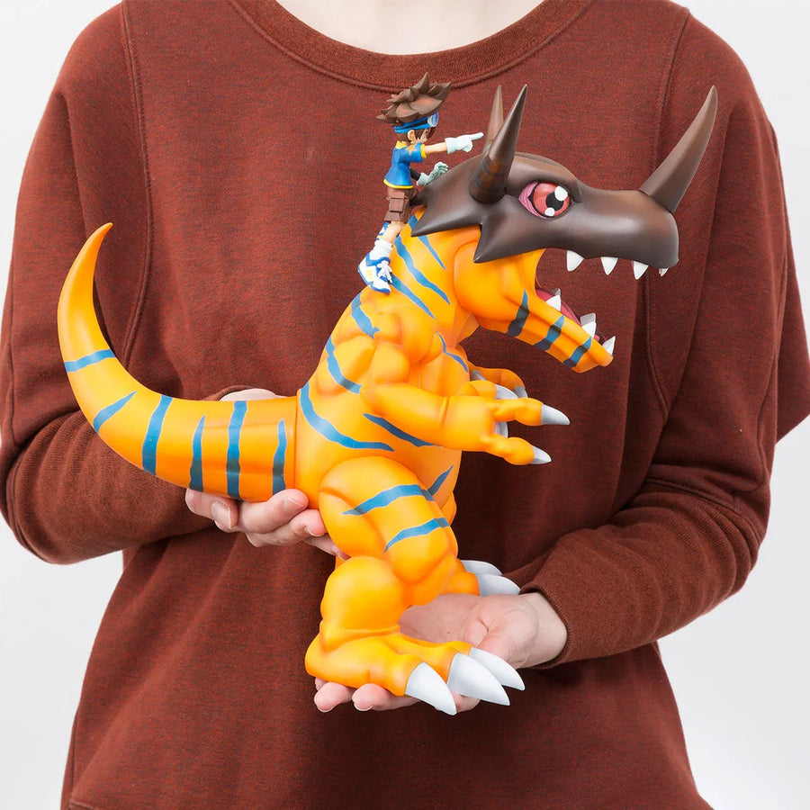 Digimon Adventure - Greymon - Yagami Taichi - G.E.M. - 2022 Re-release (MegaHouse) [Shop Exclusive]ㅤ – MegaHouse – ActionFigureBrasil
