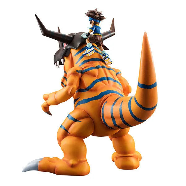 Digimon Adventure - Greymon - Yagami Taichi - G.E.M.ㅤ – MegaHouse – ActionFigureBrasil