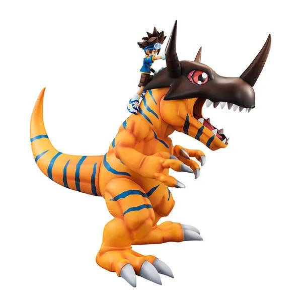 Digimon Adventure - Greymon - Yagami Taichi - G.E.M.ㅤ – MegaHouse – ActionFigureBrasil
