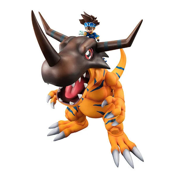 Digimon Adventure - Greymon - Yagami Taichi - G.E.M.ㅤ – MegaHouse – ActionFigureBrasil