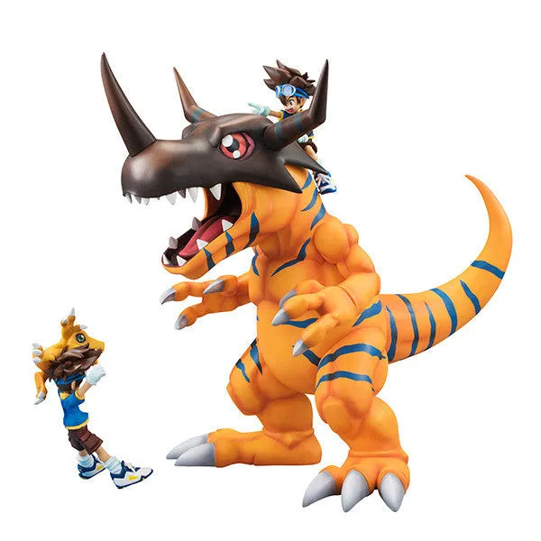 Digimon Adventure - Greymon - Yagami Taichi - G.E.M.ㅤ – MegaHouse – ActionFigureBrasil