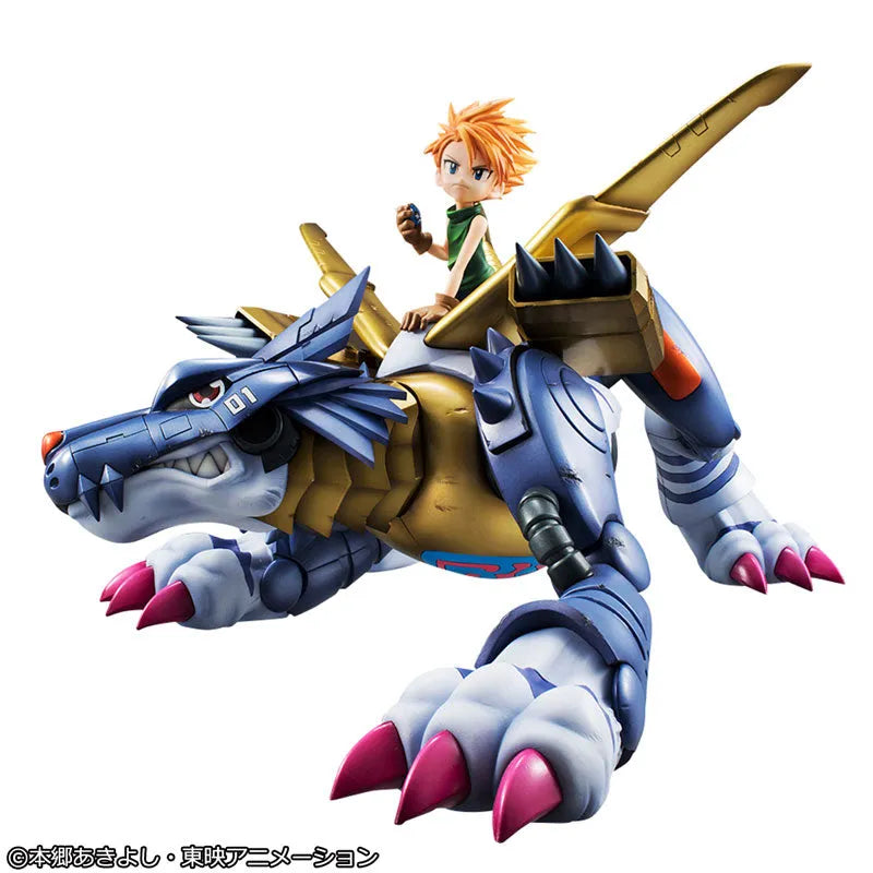 Digimon Adventure - Ishida Yamato - MetalGarurumon - Precious G.E.M. - 2026 Re-release (MegaHouse) [Shop Exclusive]ㅤ – MegaHouse – ActionFigureBrasil