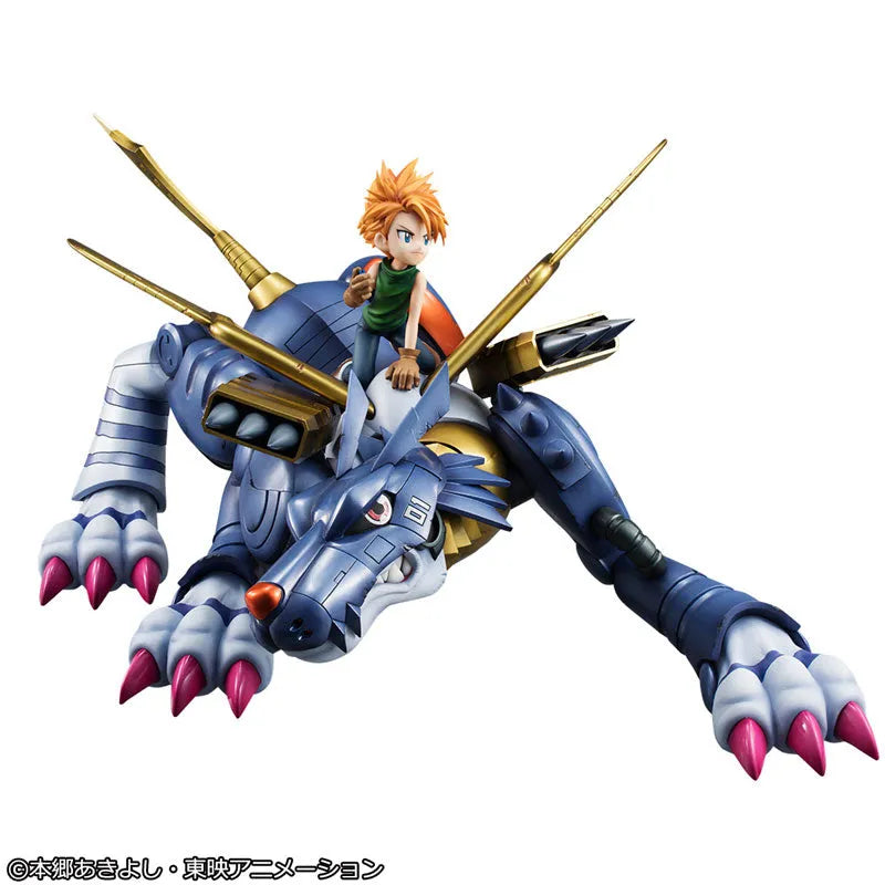 Digimon Adventure - Ishida Yamato - MetalGarurumon - Precious G.E.M. - 2026 Re-release (MegaHouse) [Shop Exclusive]ㅤ – MegaHouse – ActionFigureBrasil