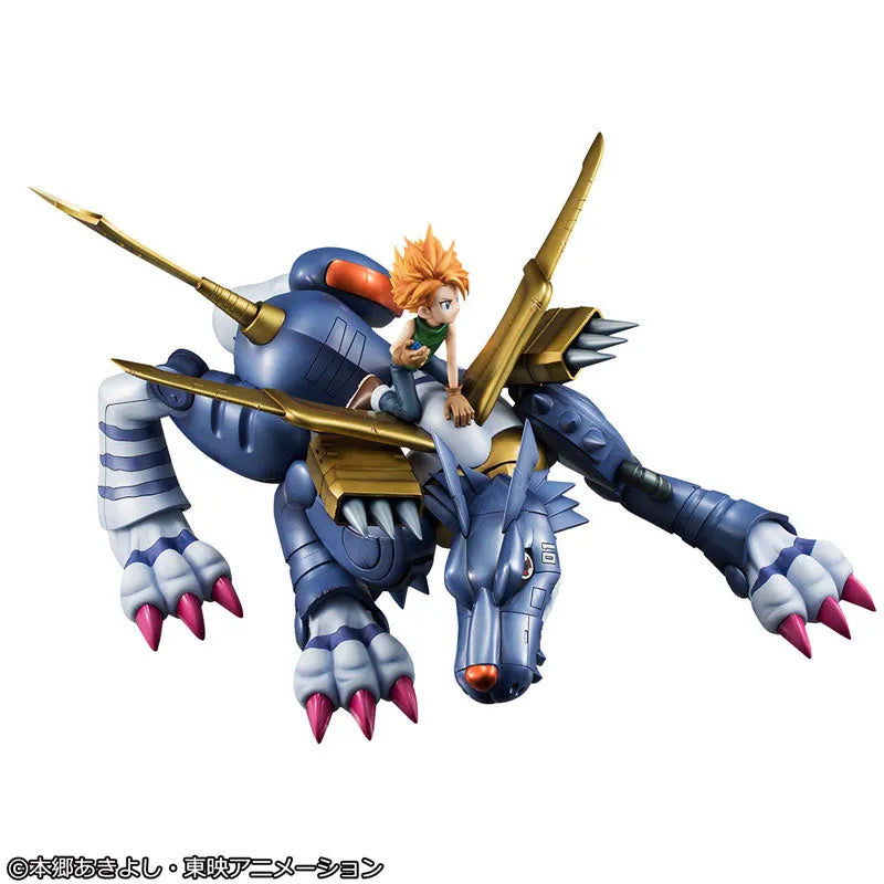 Digimon Adventure - Ishida Yamato - MetalGarurumon - Precious G.E.M. - 2026 Re-release (MegaHouse) [Shop Exclusive]ㅤ – MegaHouse – ActionFigureBrasil