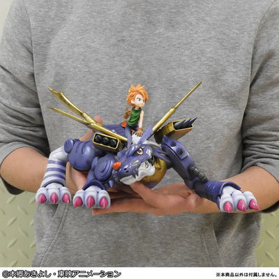 Digimon Adventure - Ishida Yamato - MetalGarurumon - Precious G.E.M. - 2026 Re-release (MegaHouse) [Shop Exclusive]ㅤ – MegaHouse – ActionFigureBrasil — com base expositora