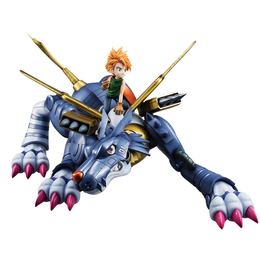 Digimon Adventure - Ishida Yamato - MetalGarurumon - Precious G.E.M. - Re-release (MegaHouse) [Shop Exclusive]ㅤ – MegaHouse – ActionFigureBrasil