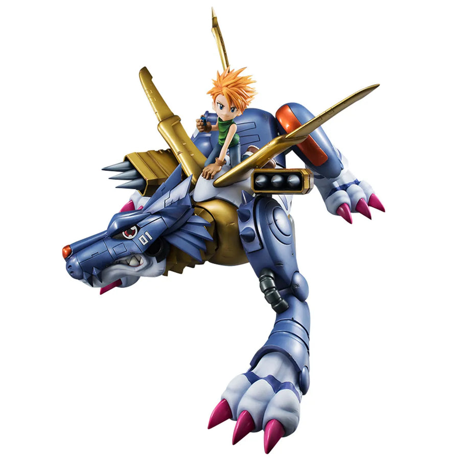 Digimon Adventure - Ishida Yamato - MetalGarurumon - Precious G.E.M. - Re-release (MegaHouse) [Shop Exclusive]ㅤ – MegaHouse – ActionFigureBrasil