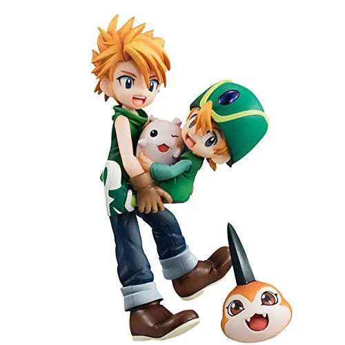 Digimon Adventure - Ishida Yamato - Takaishi Takeru - Tokomon - Tsunomon - G.E.M. (MegaHouse)ㅤ – MegaHouse – ActionFigureBrasil