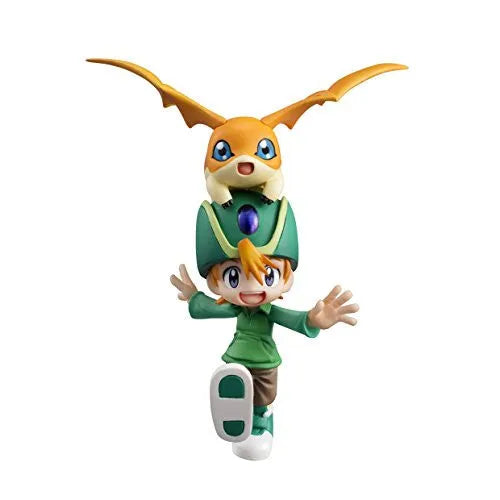 Digimon Adventure - Patamon - PicoDevimon - Takaishi Takeru - G.E.M. - 1/10 (MegaHouse)ㅤ – MegaHouse – ActionFigureBrasil
