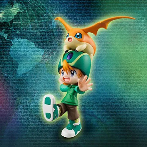 Digimon Adventure - Patamon - PicoDevimon - Takaishi Takeru - G.E.M. - 1/10 (MegaHouse)ㅤ – MegaHouse – ActionFigureBrasil