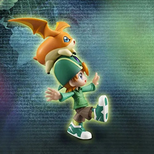 Digimon Adventure - Patamon - PicoDevimon - Takaishi Takeru - G.E.M. - 1/10 (MegaHouse)ㅤ – MegaHouse – ActionFigureBrasil