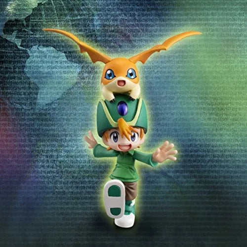 Digimon Adventure - Patamon - PicoDevimon - Takaishi Takeru - G.E.M. - 1/10 (MegaHouse)ㅤ – MegaHouse – ActionFigureBrasil